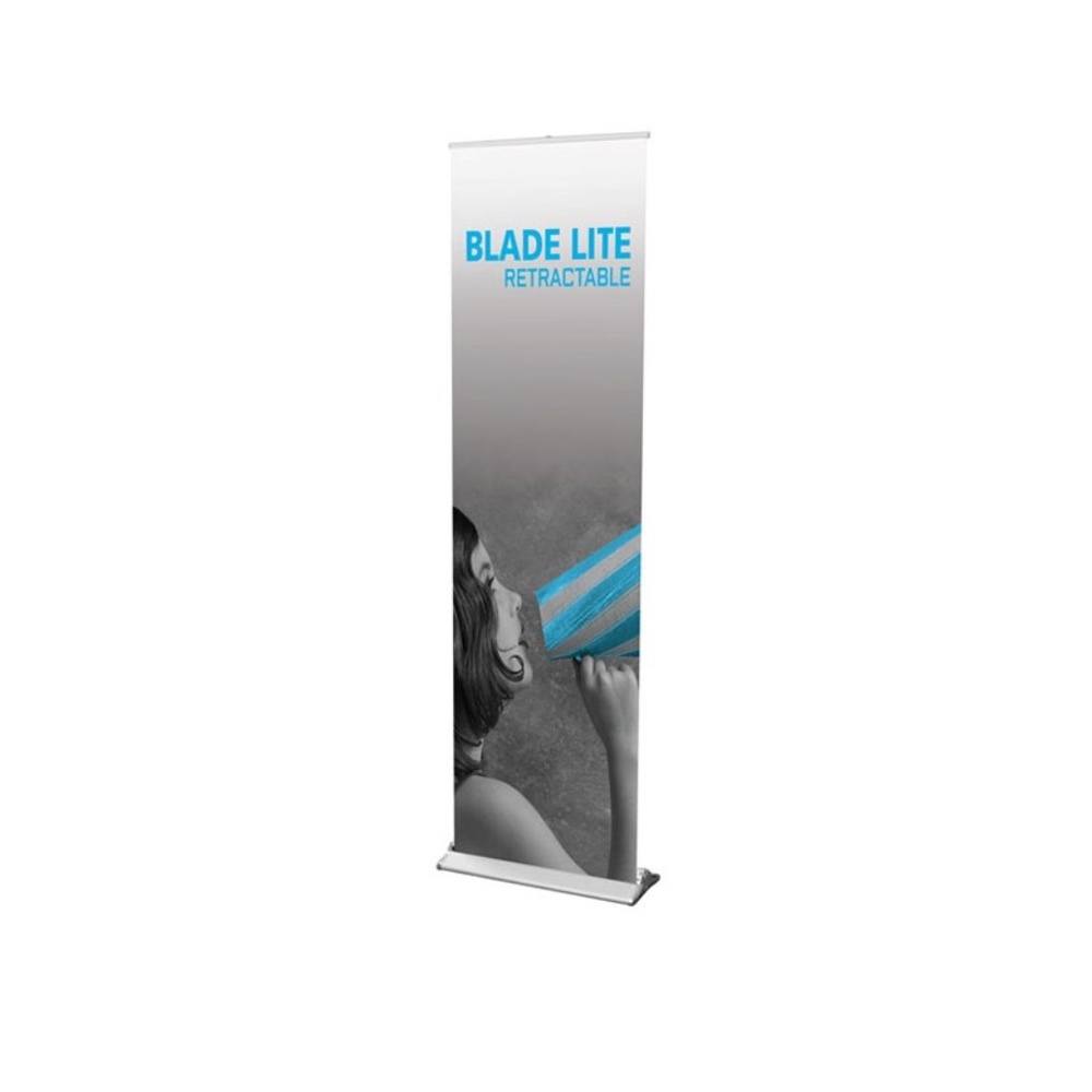 NEW Blade Lite 600 Retractable 1-Sided Banner Stand with Carrier Bag - Picture 1 of 7